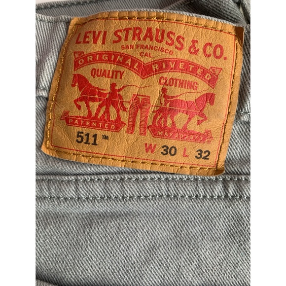 Levi Gray Men’s Jeans W30 L32 - Picture 3 of 5
